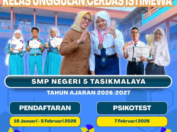 SISTEM PENERIMAAN MURID BARU KELAS UNGGULAN CERDAS ISTIMEWA 2026